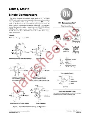 LM211DR2G datasheet  